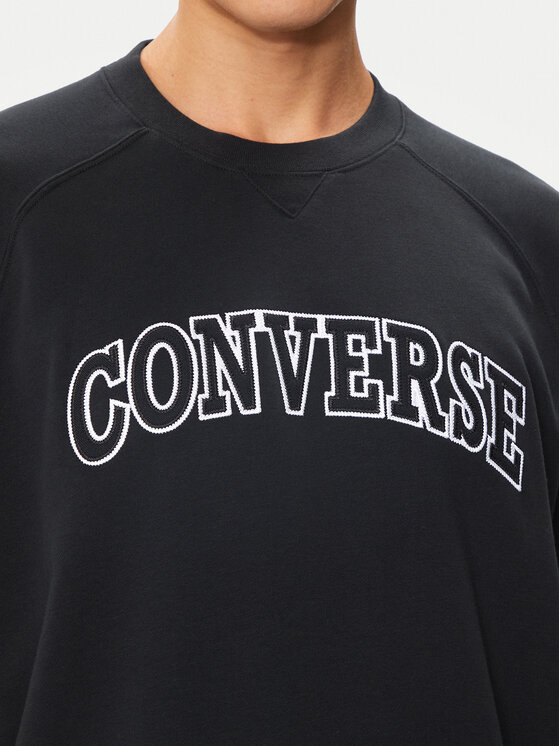 Converse Converse Camiseta M Retro Chuck Ss Crew 10026428-A01 Negro Regular Fit