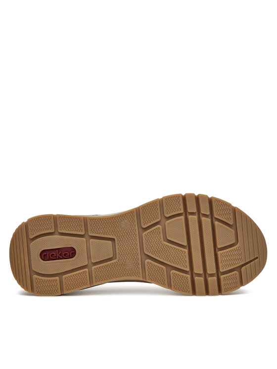 Rieker Sneakersy Rieker M6607-60 Béžová
