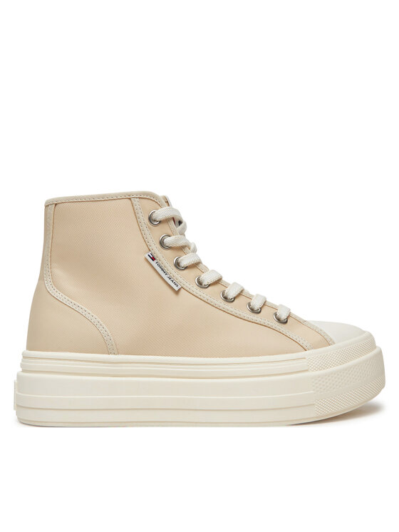 Tommy Jeans Modne superge Tommy Jeans Foxing EN0EN02704 Bež