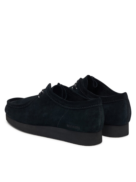 Clarks Туфлі Clarks Wallabee Lite 26329481 Чорний