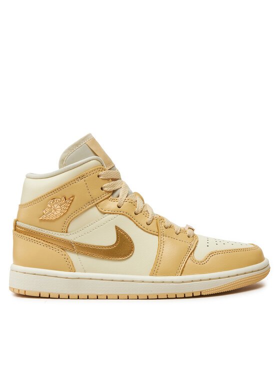 Nike Sneakersy Nike Air Jordan 1 Mid Se FB9892 200 Écru