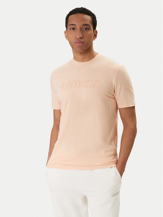 Guess Guess Camiseta Z2YI11 J1314 Naranja Regular Fit