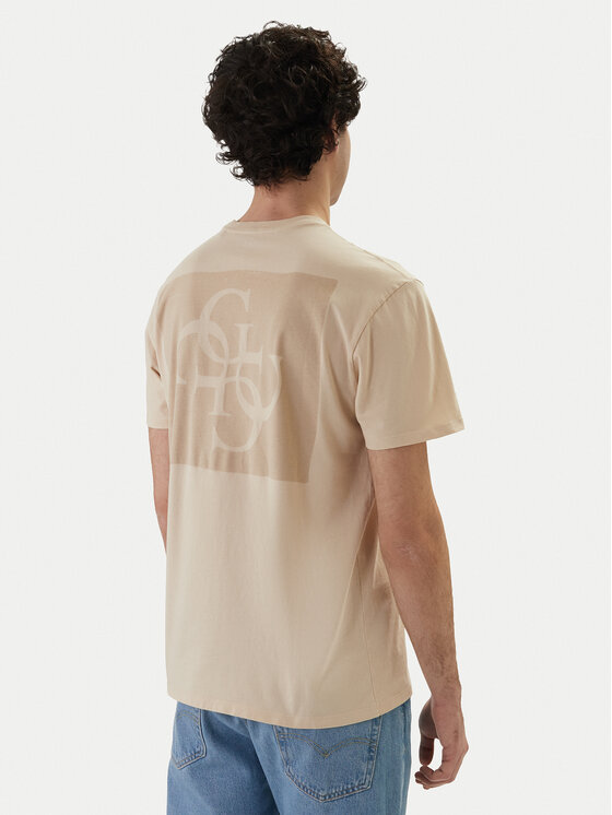 Guess Guess Camiseta M6GI27 K3249 Beis Regular Fit