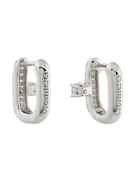 Guess Naušnice Guess JSBE04 548JW Stříbrná