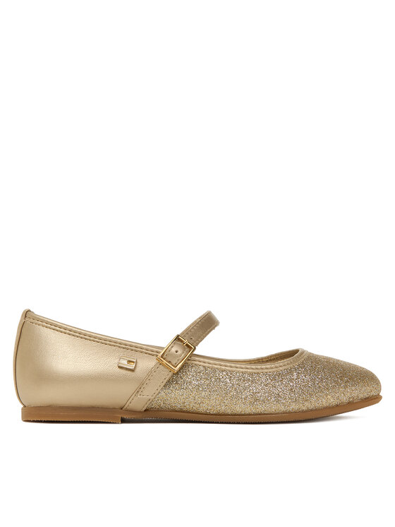 Tommy Hilfiger Balerini Tommy Hilfiger Ballerina T4A3-33930-0572 S Auriu