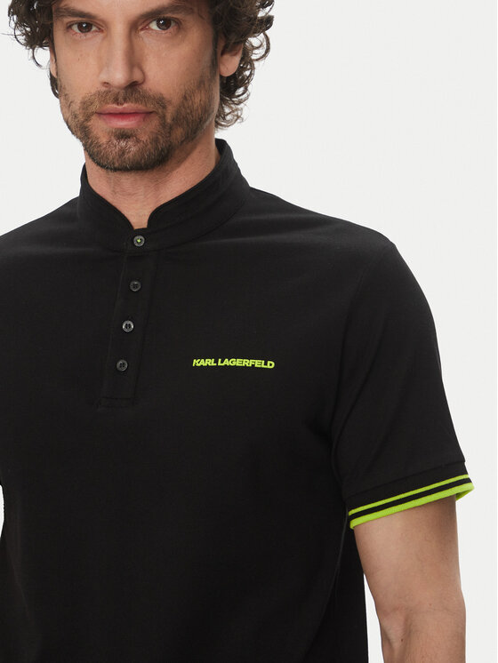 KARL LAGERFELD KARL LAGERFELD Polo 745022 552232 Negro Regular Fit