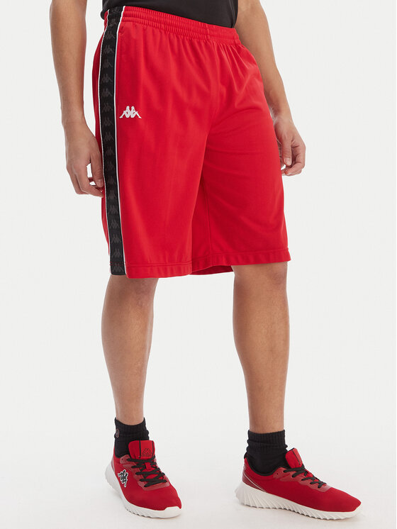 Kappa Kappa Αθλητικό σορτς Banda Treadwellz 304KQ20 Κόκκινο Regular Fit