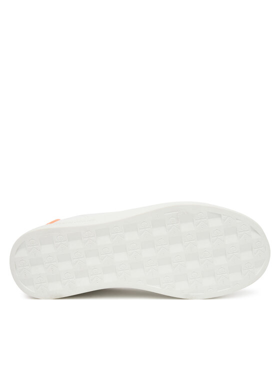 Calvin Klein Jeans Sportcipők Calvin Klein Jeans Classic Cupsole Ru Patch Lth Wn YW0YW01845 Fehér