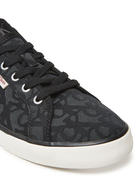 Calvin Klein Jeans Tenisówki Calvin Klein Jeans Ess Vulc Low Mg Cv Mono YM0YM01368 Czarny