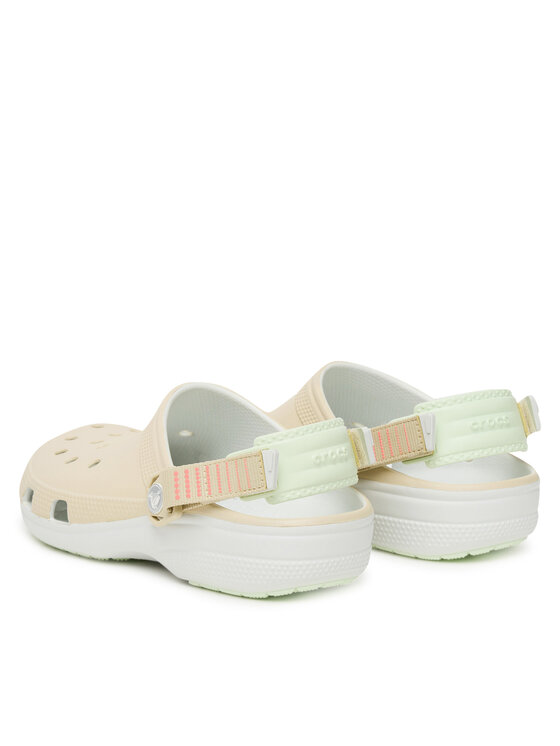 Crocs Шльопанці Crocs Classic Turbo Clog 211287 Бежевий