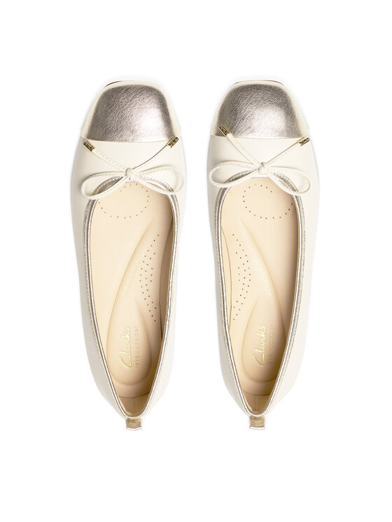 Clarks Balerinos Clarks Ubree15 Poppy 26181326 Smėlio