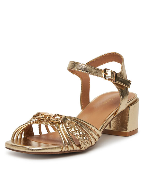 Clara Barson Босоніжки Clara Barson WS24055-05 Золотий