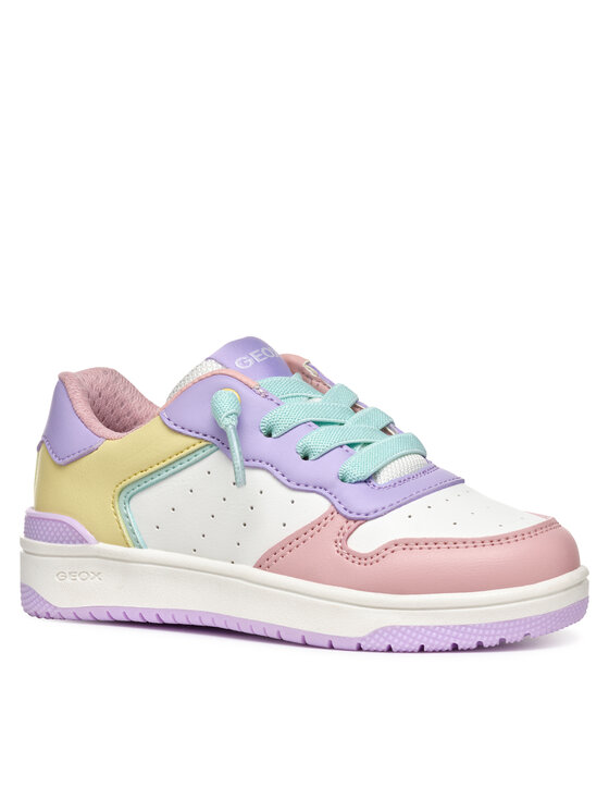 Geox Laisvalaikio batai Geox J Washiba Girl J36HXD 054FU C8R2M M Spalvota