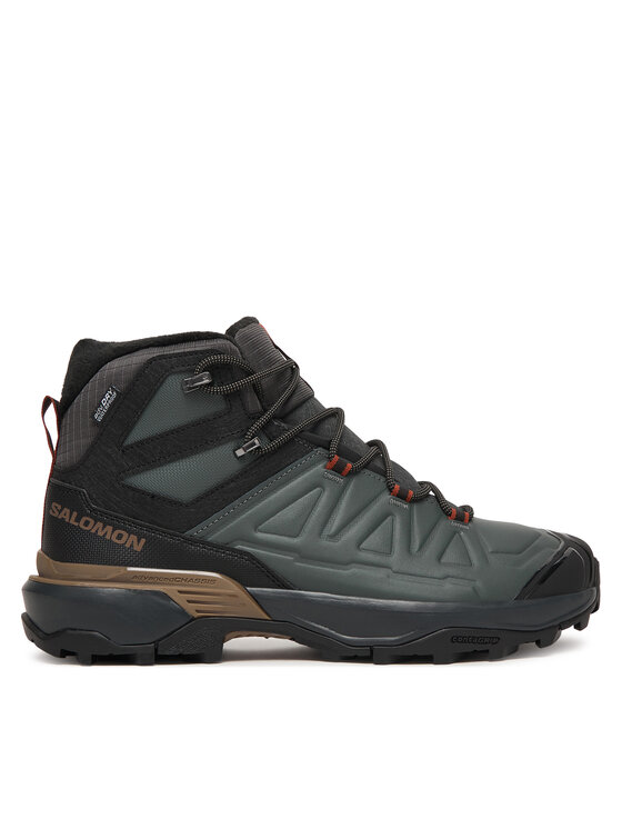 Salomon Trekkingschuhe Salomon X Ultra Snowpilot Waterproof L49219500 Grün