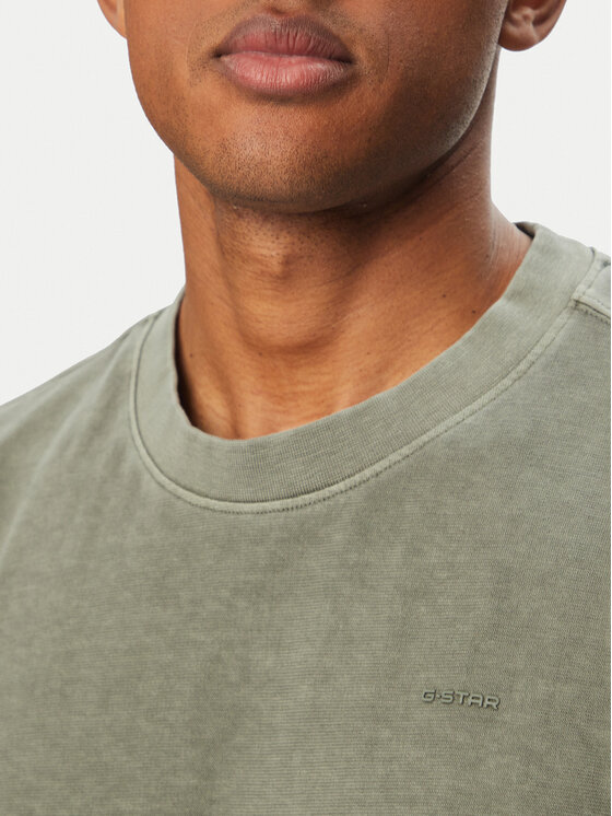 G-Star Raw G-Star Raw Camiseta Base D28588-E517 Verde Regular Fit