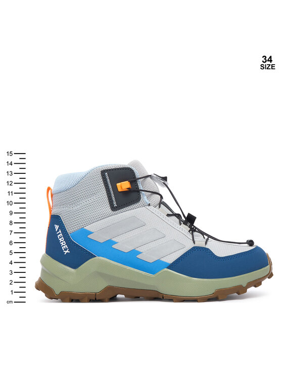 adidas Trekkingi adidas Terrex Ax4R Mid Hiking Shoes Kids KI5811 Szary