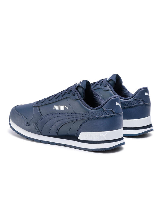 Puma Sneakersy Puma St Runner v2 L Jr 366959 06 Tmavomodrá