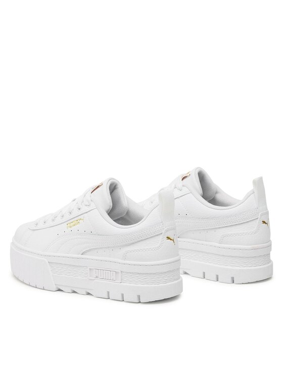 Puma Снікерcи Puma Mayze Lth Jr 384527 Білий