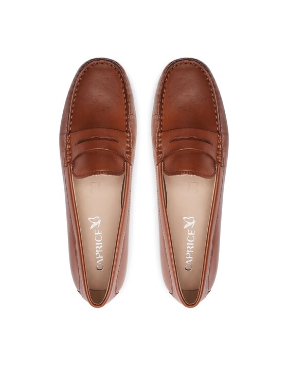 Caprice Mokasíny Caprice 9-24651-42 Hnědá