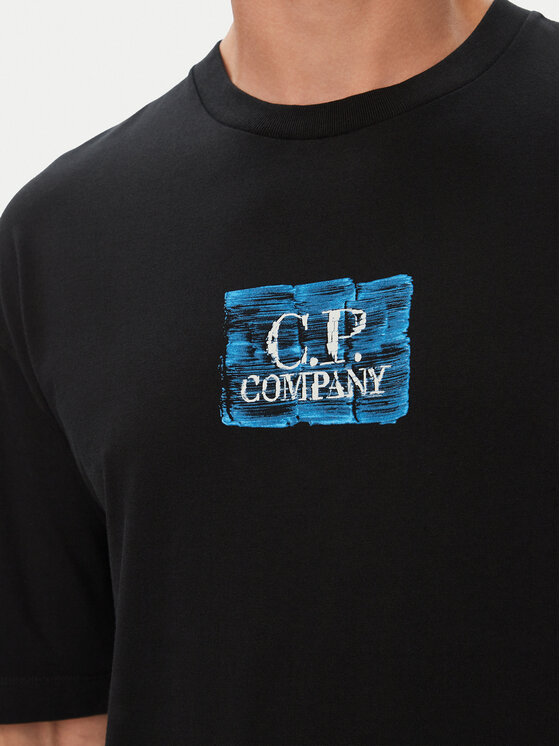 C.P. Company C.P. Company Camiseta 21CMTS180A110579W Negro Comfort Fit