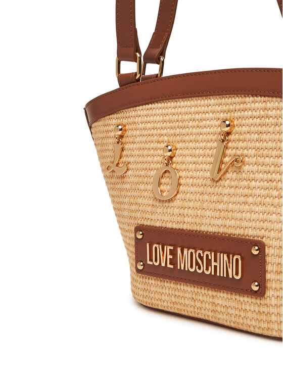 LOVE MOSCHINO Torebka LOVE MOSCHINO JC4284PP0MKN110A Brązowy