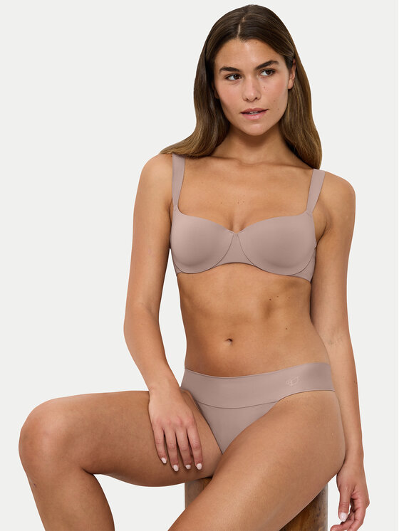 Triumph Triumph Бюстгальтер балконет Make-Up Illusion 10217849 Коричневий