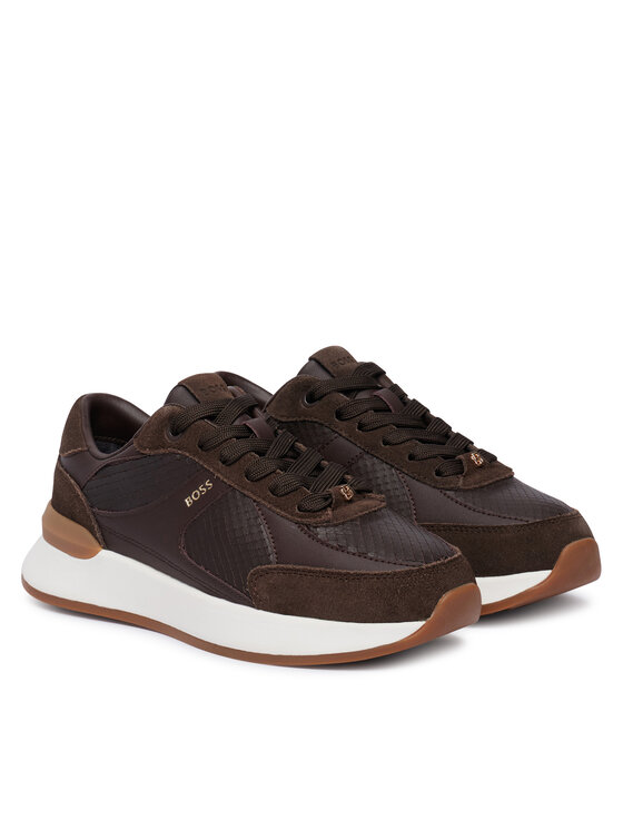 BOSS Sneakersy BOSS B Icon 50573815 Tmavě hnědá