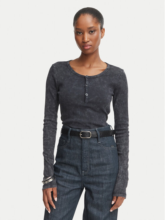 G-STAR G-Star Bluse Vintage D29966-E800 Dunkelblau Slim Fit
