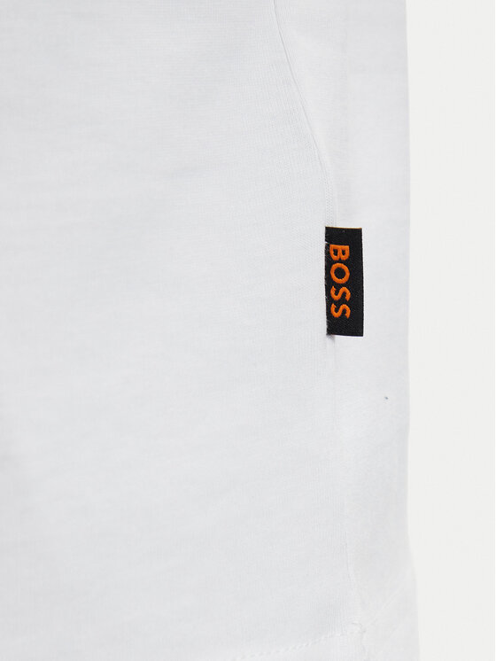 BOSS BOSS Camiseta 50561846 Blanco Regular Fit