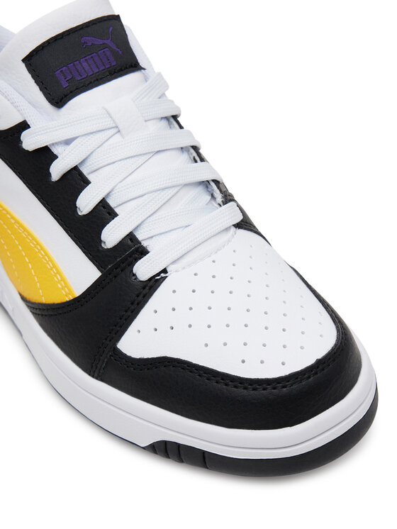 Puma Снікерcи Puma Rebound V6 Lo Jr 393833 23 Білий