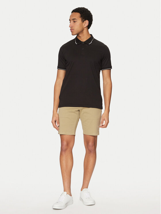 Calvin Klein Calvin Klein Pólóing K10K114130 Fekete Regular Fit