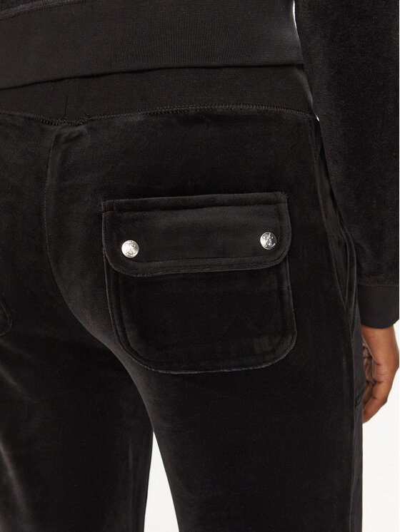 Juicy Couture Juicy Couture Pantalones de chándal Layla JCSEBJ001 Negro Flared Leg