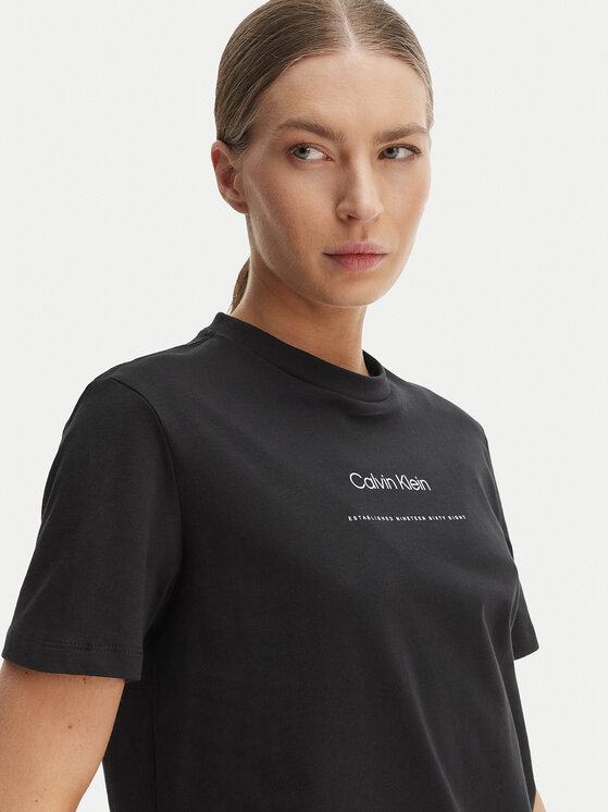Calvin Klein Jeans Calvin Klein Jeans Camiseta Classic LV047C811G Negro Regular Fit