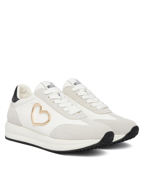 LOVE MOSCHINO Снікерcи LOVE MOSCHINO JA15344G1OINC10A Білий