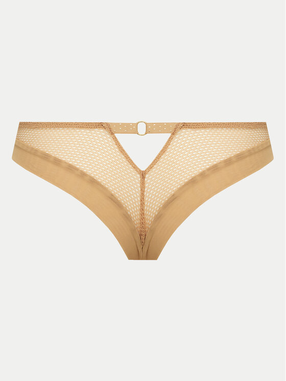 Chantelle Chantelle Perizoma Fleurs Si C12Q90 Beige