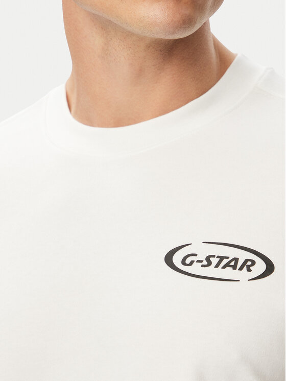 G-Star Raw G-Star Raw Camiseta 90s Logo D28921-D976 Blanco Regular Fit