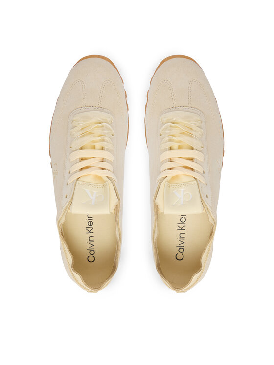Calvin Klein Zapatillas Calvin Klein Low Profile Run Mg Sue Db Laces HW0HW03150 Amarillo