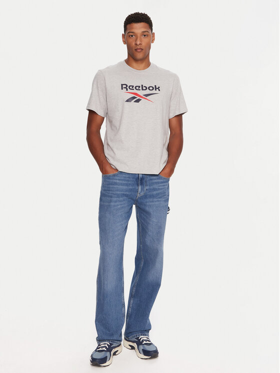 Reebok Reebok Футболка RK25158CCM Сірий Regular Fit
