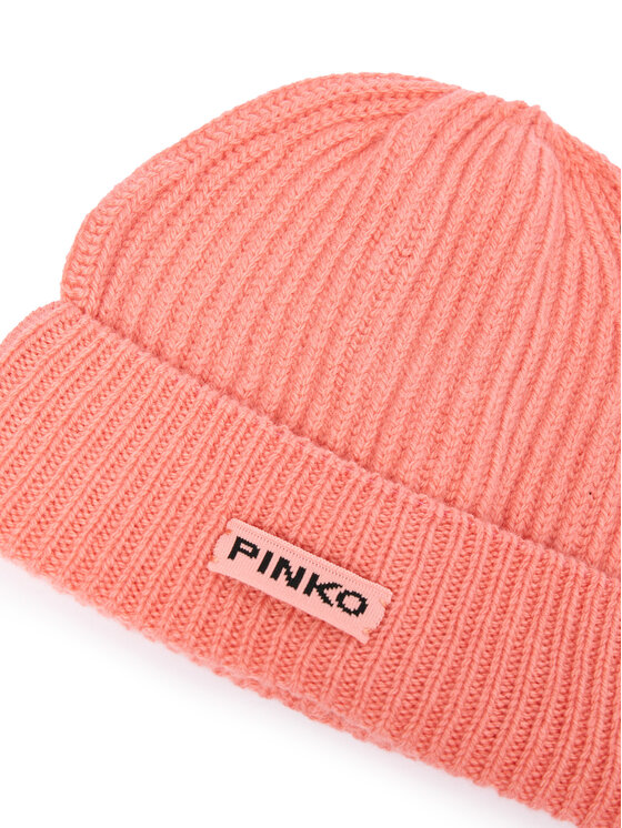 PINKO Kapa Pinko Lambkin Cuffia AI 24-25 BLK01 104489 A1CH Koral