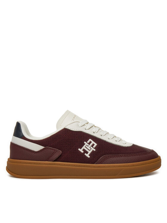 Tommy Hilfiger Tenisice Tommy Hilfiger Heritage Sneaker Perf FW0FW08380 Tamnocrvena