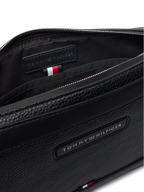 Tommy Hilfiger Kozmetični kovček Tommy Hilfiger Th Central Pouch AM0AM13953 Črna