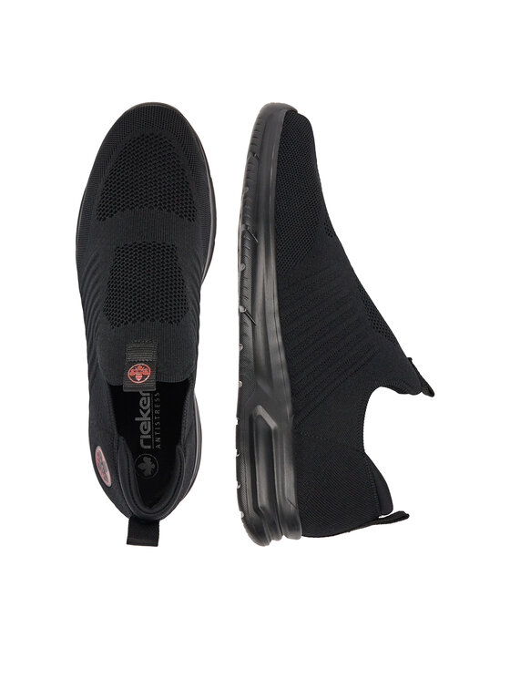 Rieker Sneakersy Rieker B7365-00 Czarny