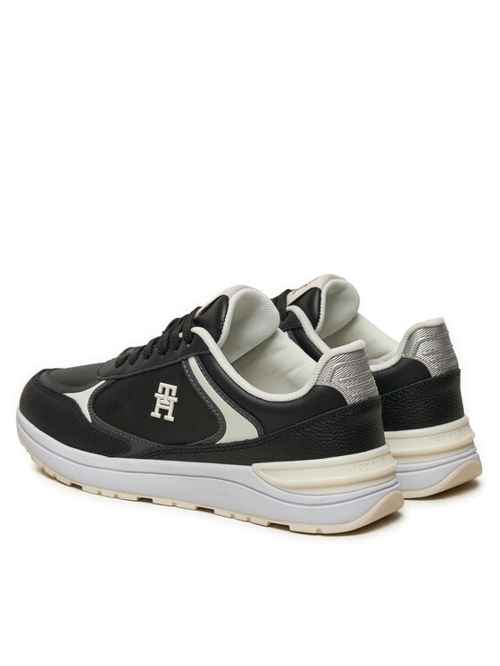 Tommy Hilfiger Sneakersy Tommy Hilfiger Casual Fashion Runner FW0FW08325 Černá