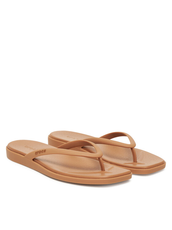 Crocs Джапанки Crocs Miami Flip 211435 Кафяв