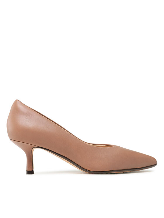 Clarks Körömcipők Clarks Violet55 Court 261613144 Barna