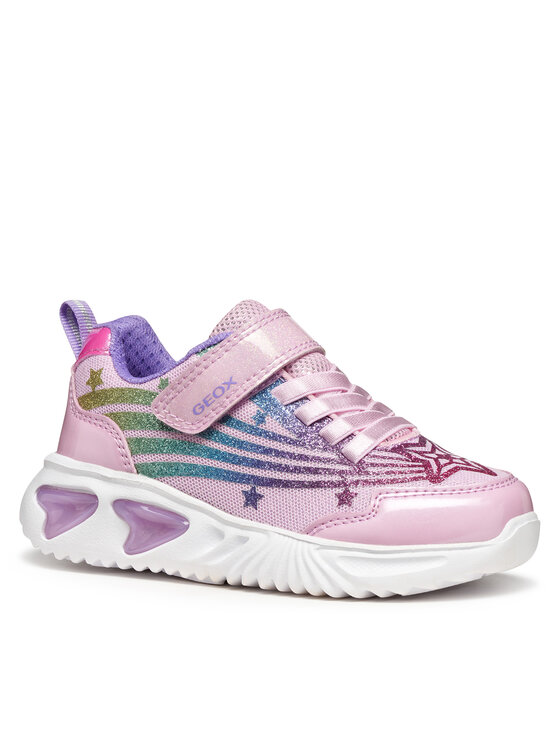 Geox Sneakersy Geox J Assister J56E9B 0ASKN C8206 DD Růžová
