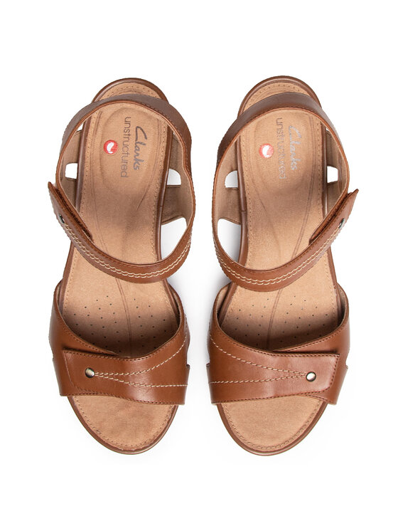 Clarks Сандали Clarks Un Palma Vibe 261496904 Кафяв