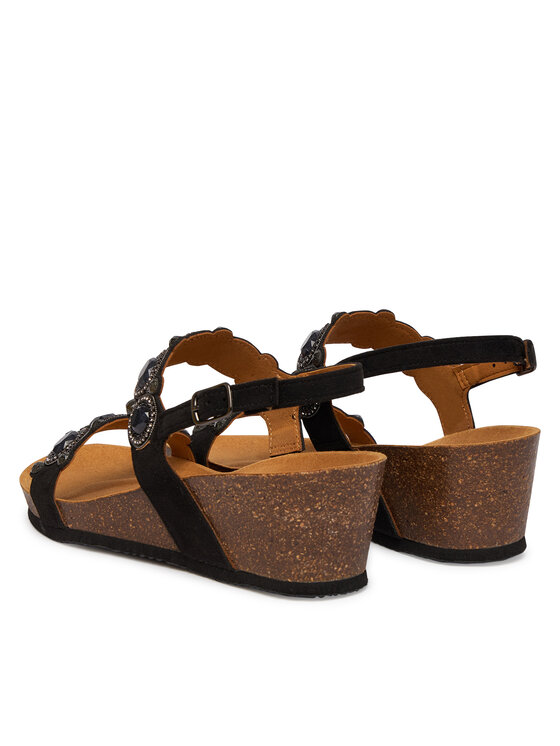 Scholl Босоніжки Scholl Zanzibar MF00804 Чорний