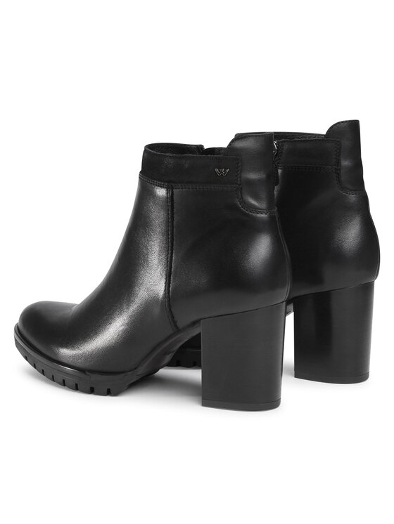Wojas Botine Wojas 55062-71 Negru