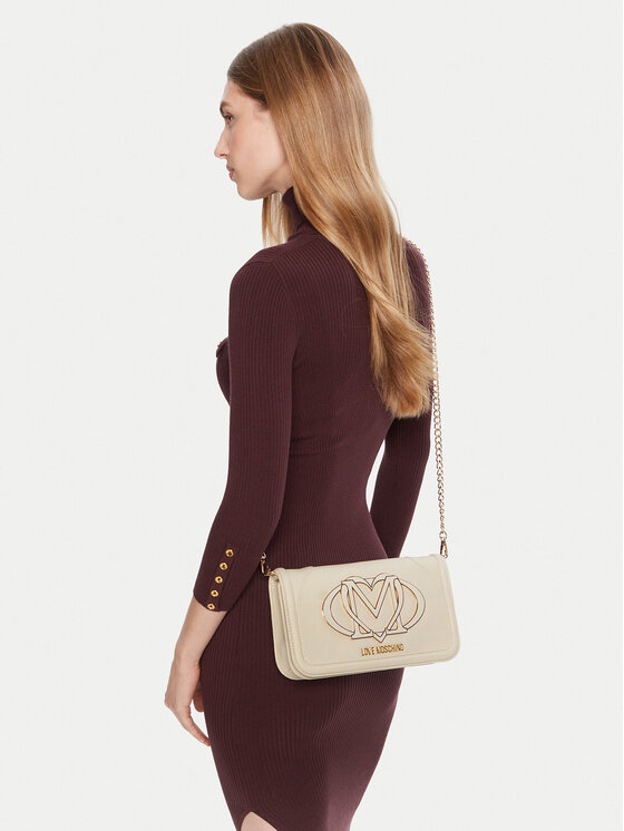 LOVE MOSCHINO Torebka LOVE MOSCHINO JC4010PP1NLG0110 Écru